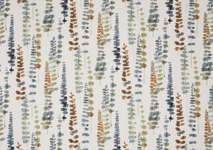 Santa, Maria Indigo - Fabric Only - Image 3